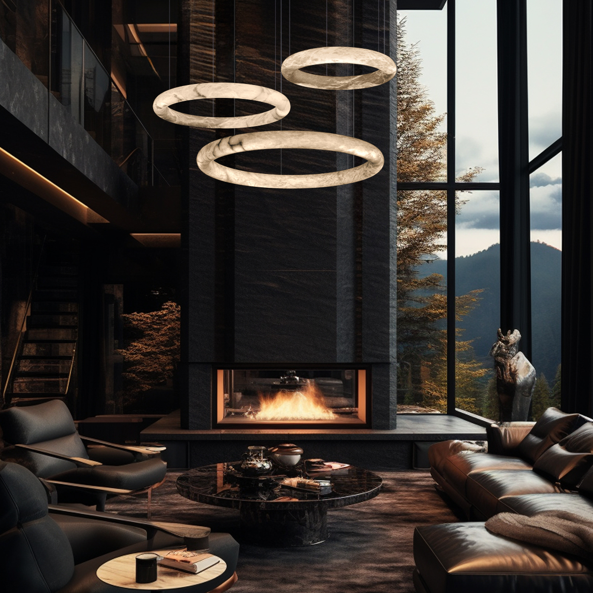 Подвесная люстра Loft IT Oslo 10407/1000 в Санкт-Петербурге