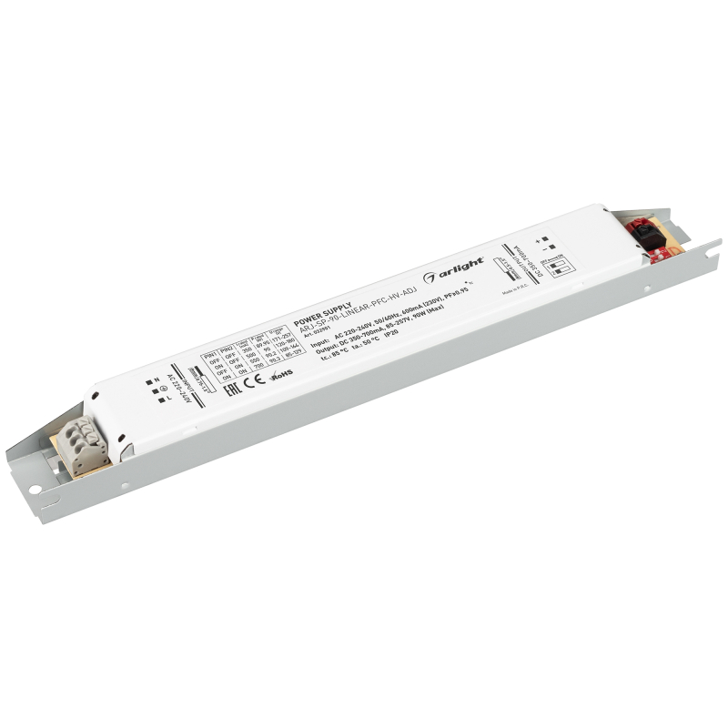 Блок питания Arlight ARJ-SP-90-Linear-PFC-HV-ADJ (90W, 350-700mA) 032901 в Санкт-Петербурге