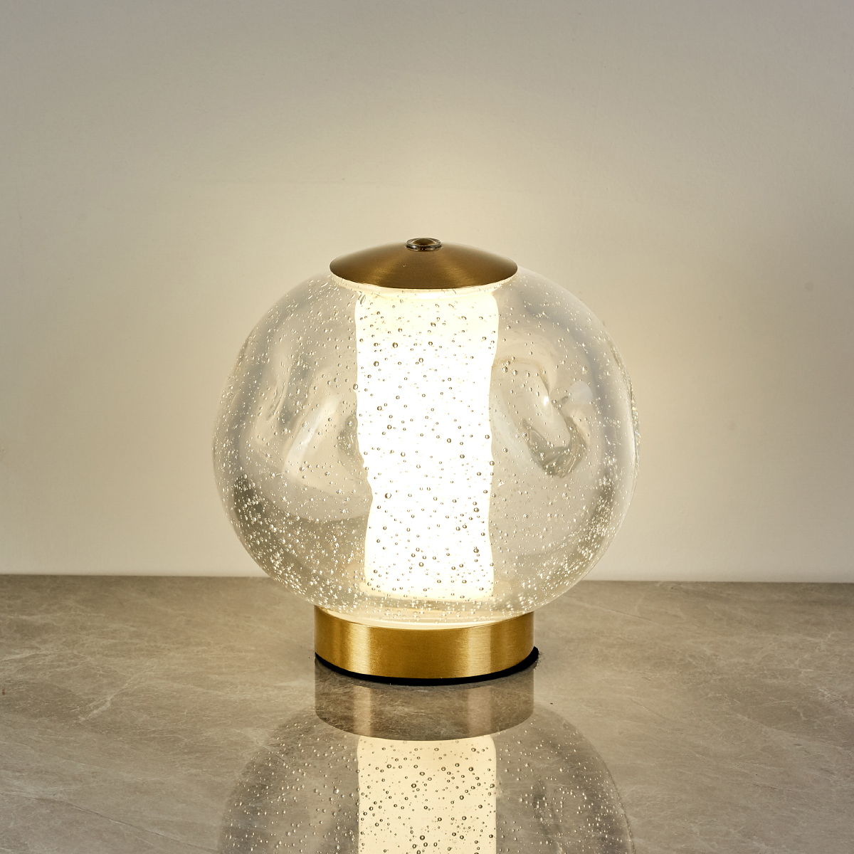 Настольная лампа Delight Collection OT2437-T brass/clear в Санкт-Петербурге
