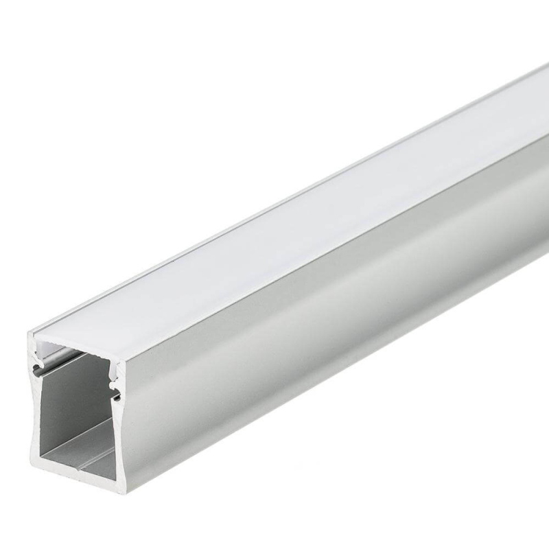 Профиль с экраном Arlight ALU-WIDE-H28-2000 ANOD+FROST 014858 в Санкт-Петербурге