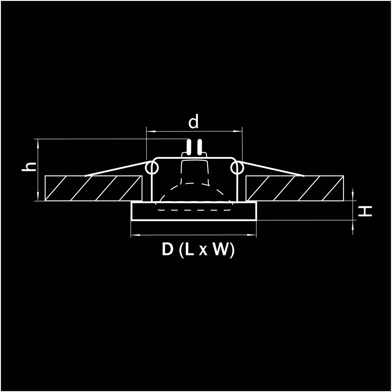 Встраиваемый светильник Lightstar Rifle Qua 002524 в #REGION_NAME_DECLINE_PP#