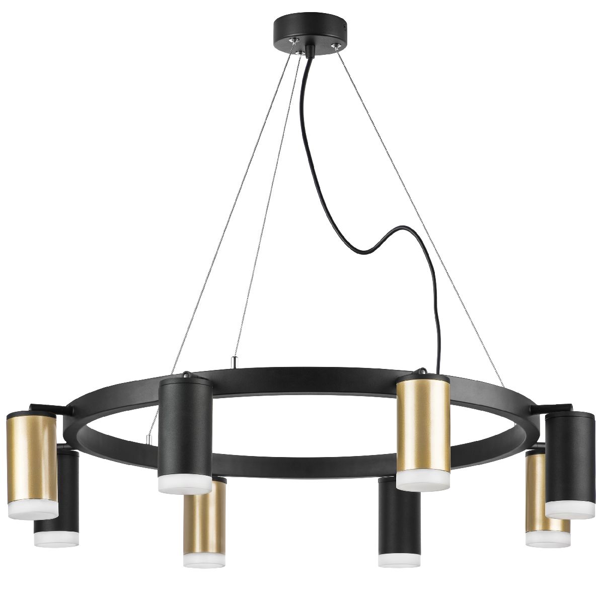 Подвесная люстра Lightstar Rullo (571018+214440-4+214437-4+202430-8) LR0184043740 в Санкт-Петербурге