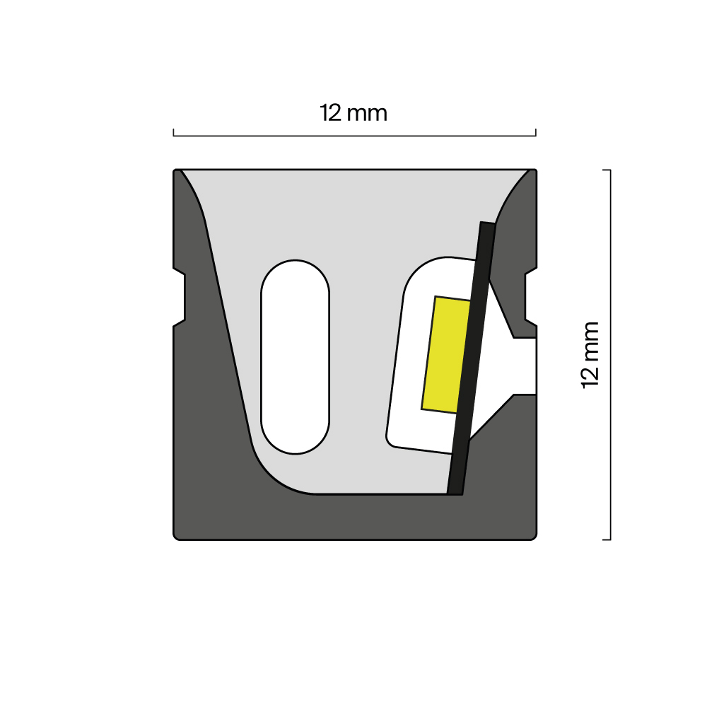 Гибкий неон Maytoni Led strip 24В 12Вт/м 3000K 5м IP67 432022 в Санкт-Петербурге