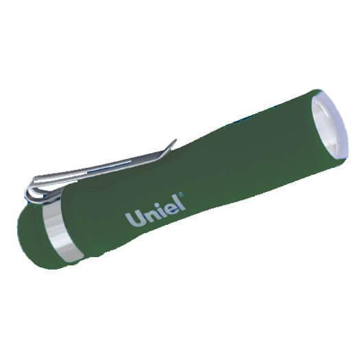 Карманный светодиодный фонарь (UL-00000209) Uniel от батареек 95х20 25 лм S-LD045-B Green в Санкт-Петербурге