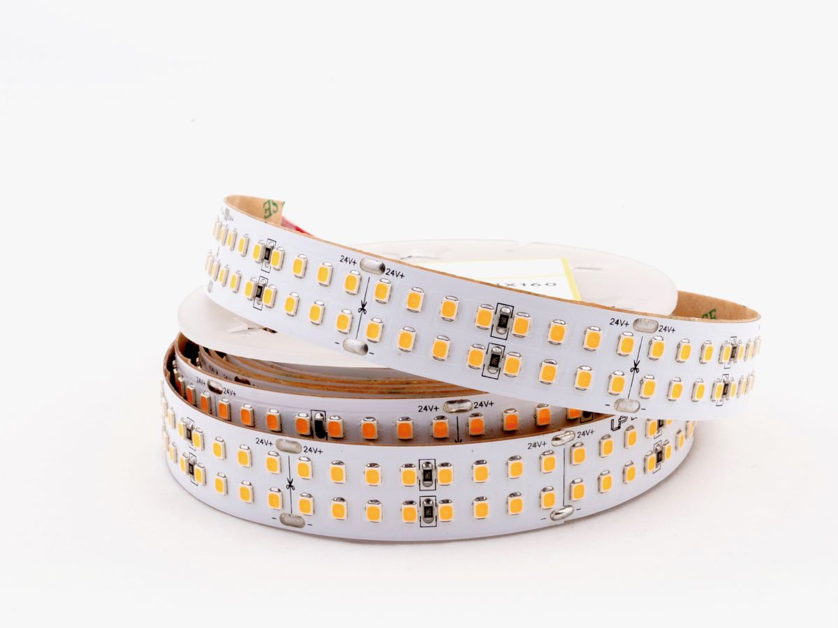 Светодиодная лента LEDS POWER двухрядная 2835 320/м (40Вт/м) 24В теплая LUX160 006291 в #REGION_NAME_DECLINE_PP#