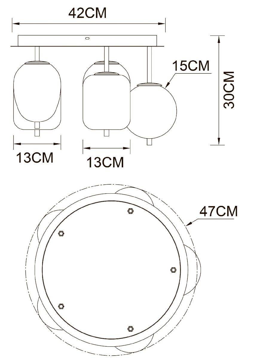 Потолочная люстра Arte Lamp Freddie A2231PL-5PB в Санкт-Петербурге