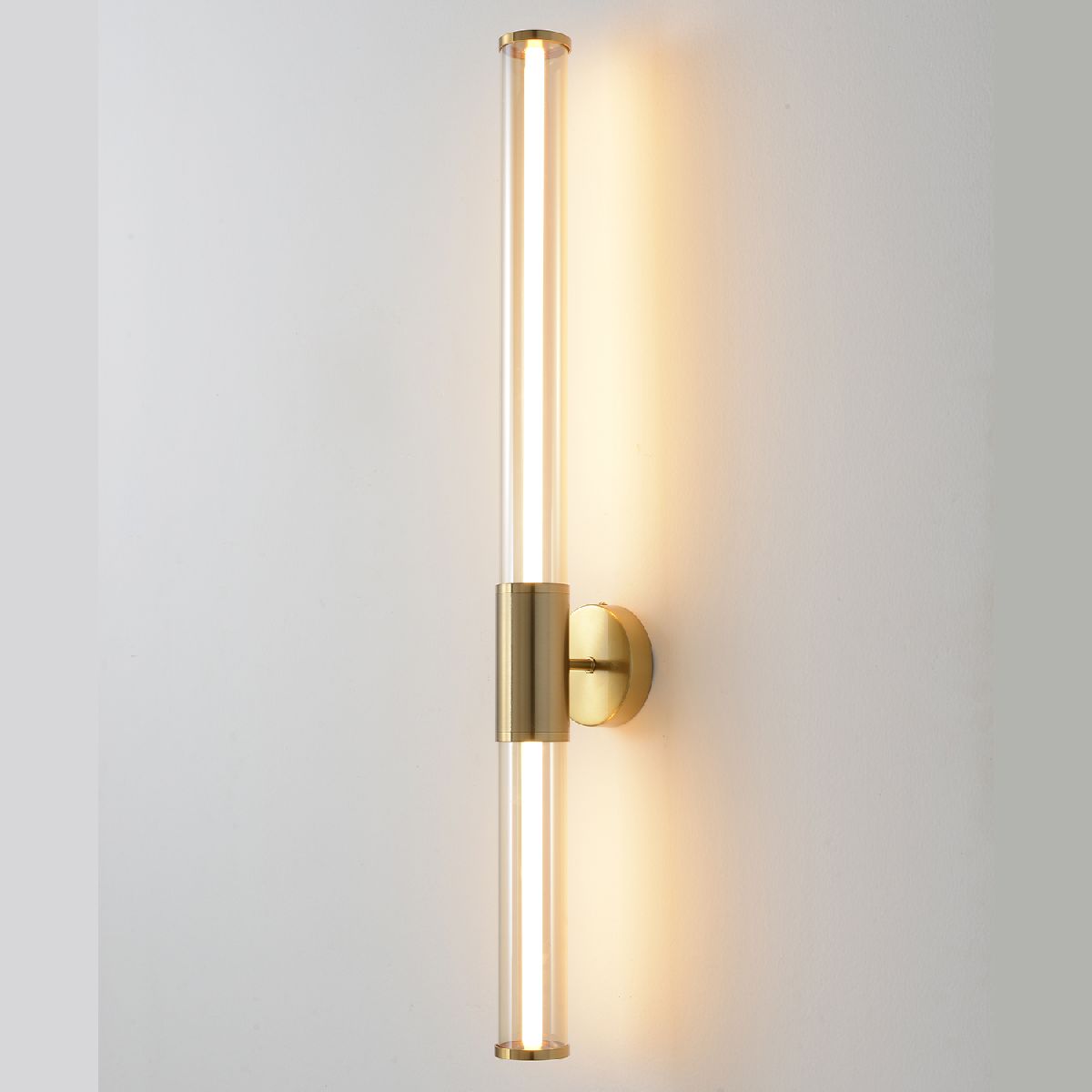 Настенный светильник Crystal Lux LINEUP AP18W LED BRASS в Санкт-Петербурге