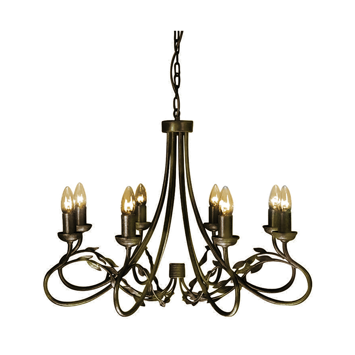 Подвесная люстра Elstead Lighting OV8-BLK-GOLD в Санкт-Петербурге