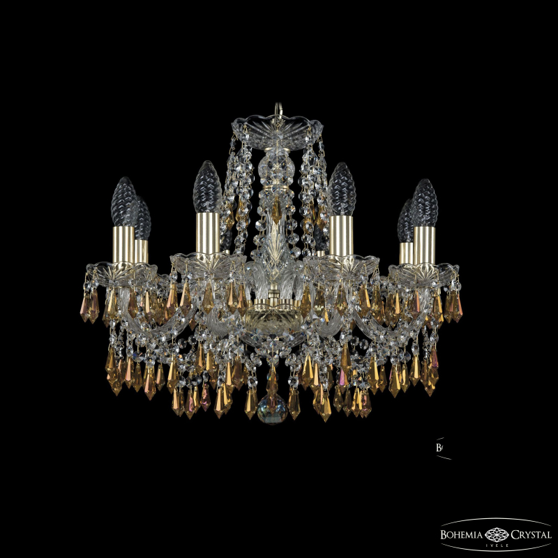 Подвесная люстра Bohemia Ivele Crystal 1403/8/160 G K777 в Санкт-Петербурге