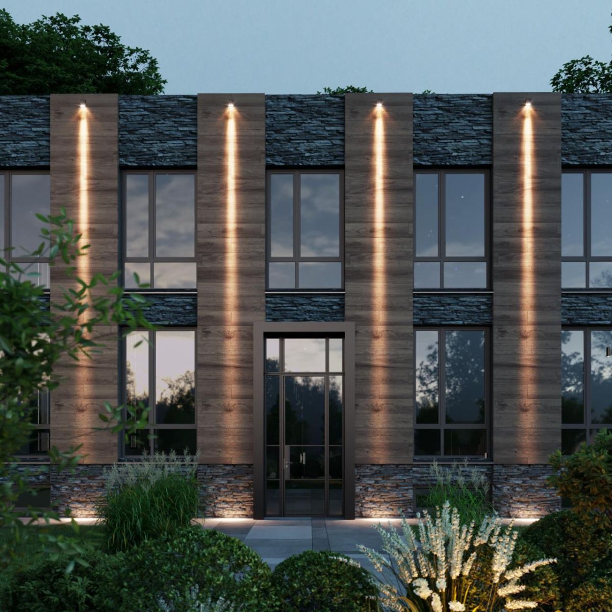 Уличный настенный светильник Odeon Light Nature Arrow 7188/5WL в #REGION_NAME_DECLINE_PP#