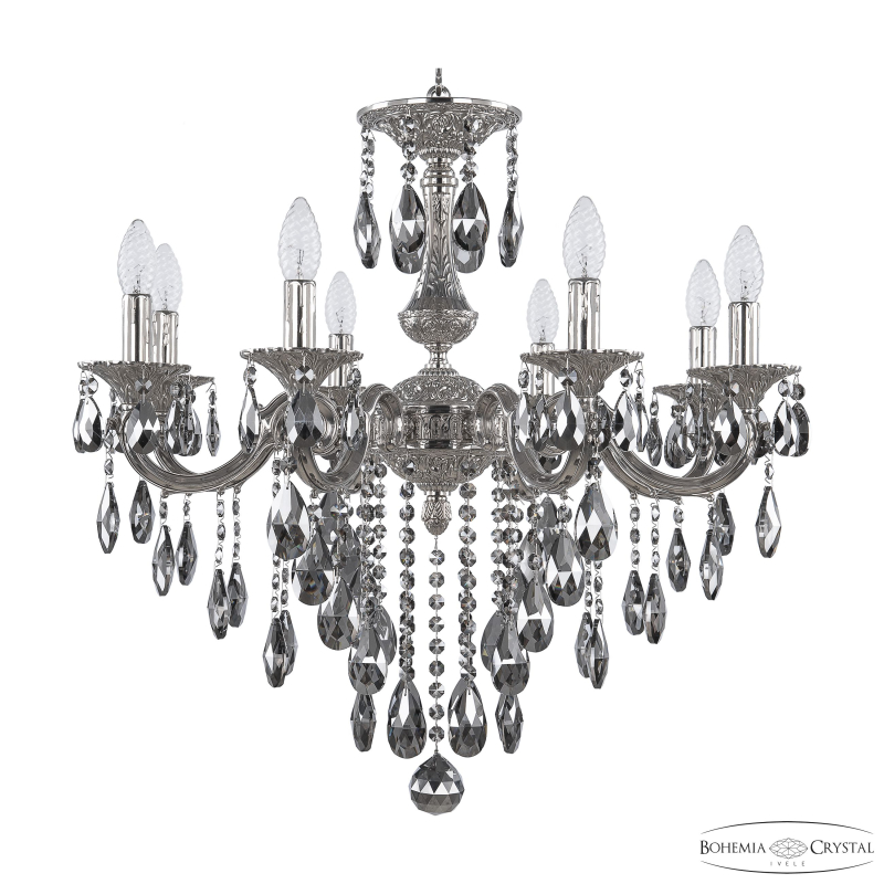 Подвесная люстра Bohemia Ivele Crystal Verona 72101/8/210 B Ni R781 в Санкт-Петербурге