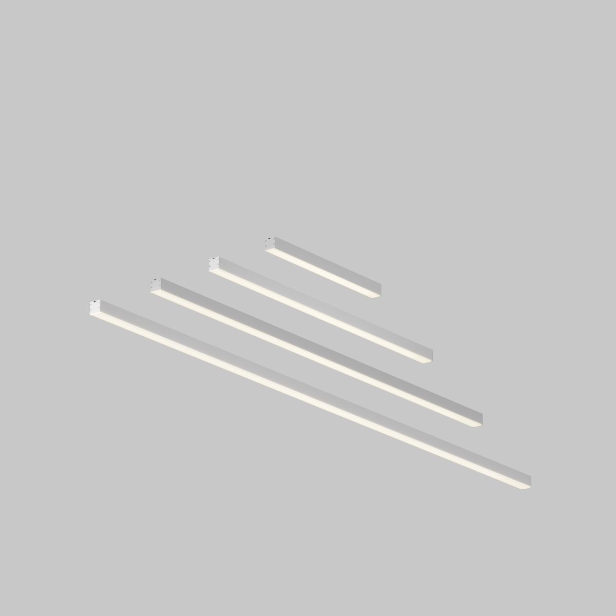 Линейный накладной светильник Maytoni Technical 4000K 35x35 (Серебро, 1 м) LL311004 в #REGION_NAME_DECLINE_PP#