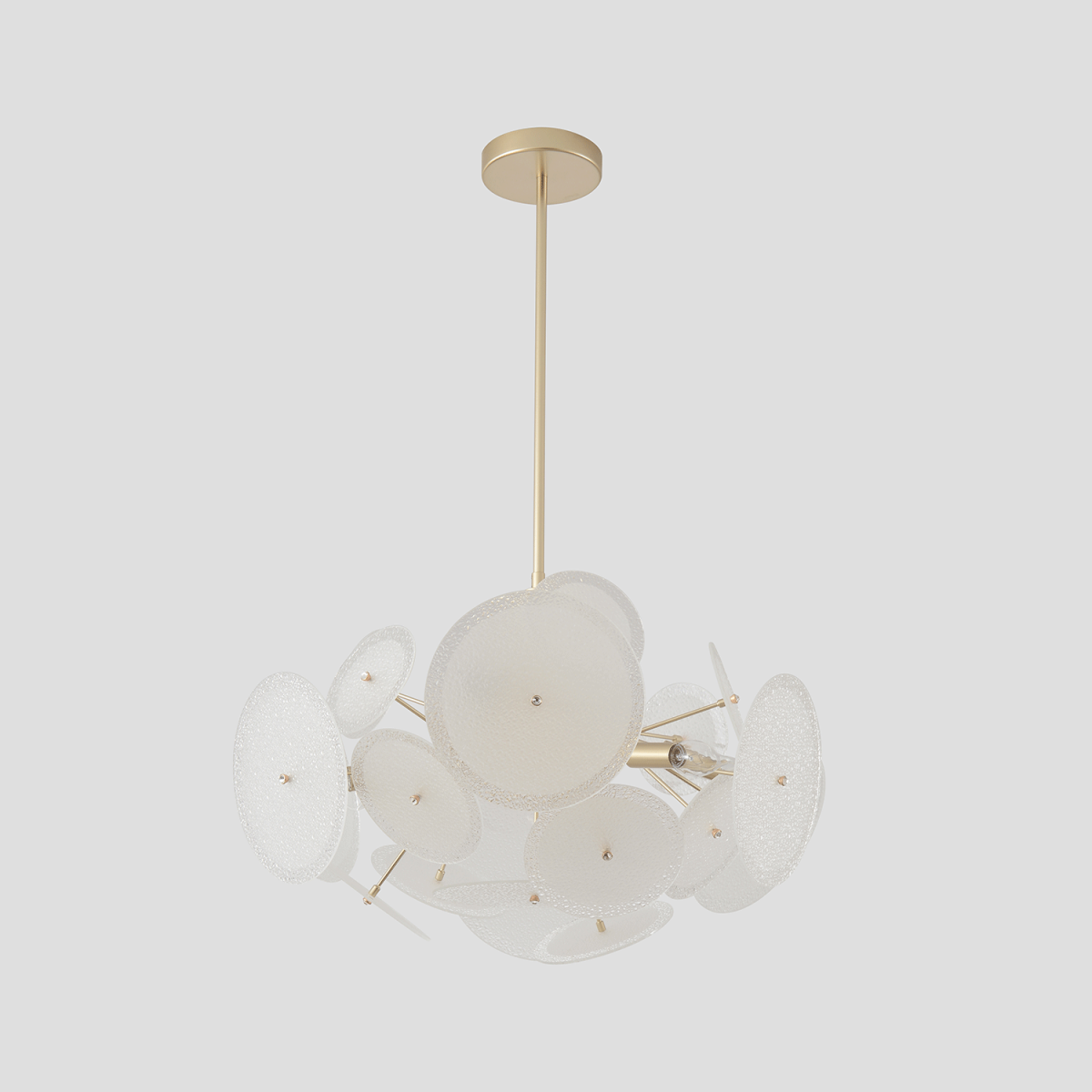 Люстра на штанге Crystal Lux DANDELION SP6 GOLD в #REGION_NAME_DECLINE_PP#