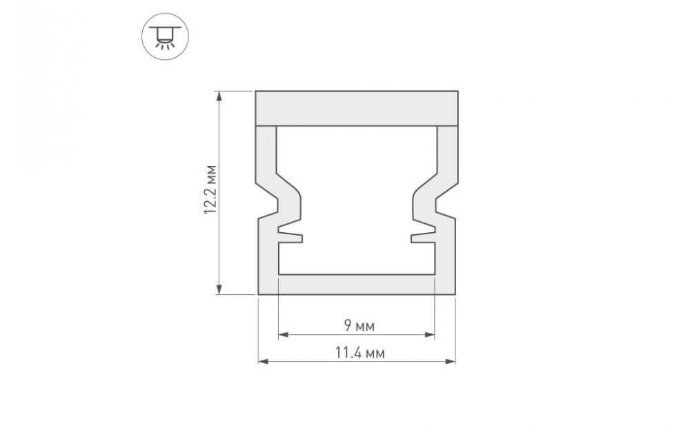 Профиль Arlight WPH-LINE-1212-2000 OPAL 023302 в Санкт-Петербурге