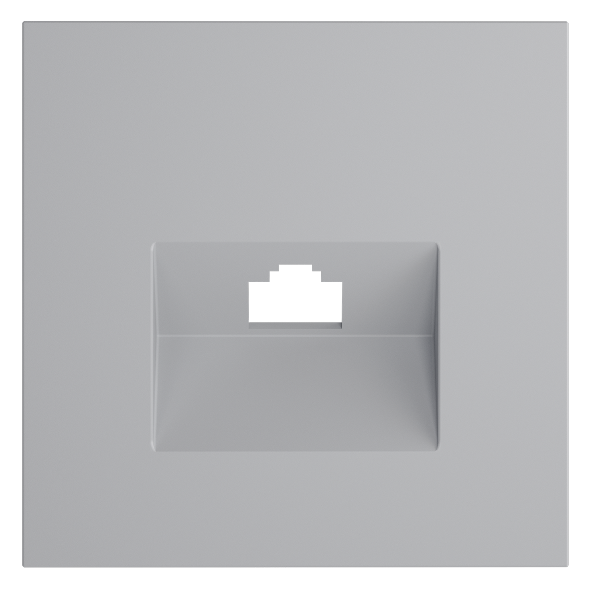 Накладка для розетки компьютерной RJ45 кат.6 Voltum S70 (серый) VLS001316 в #REGION_NAME_DECLINE_PP#