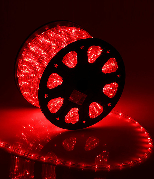 Светодиодный дюралайт Laitcom (LTC) 220В 36 LED/м красный 100м IP65 F3-R2-220V-R в Санкт-Петербурге