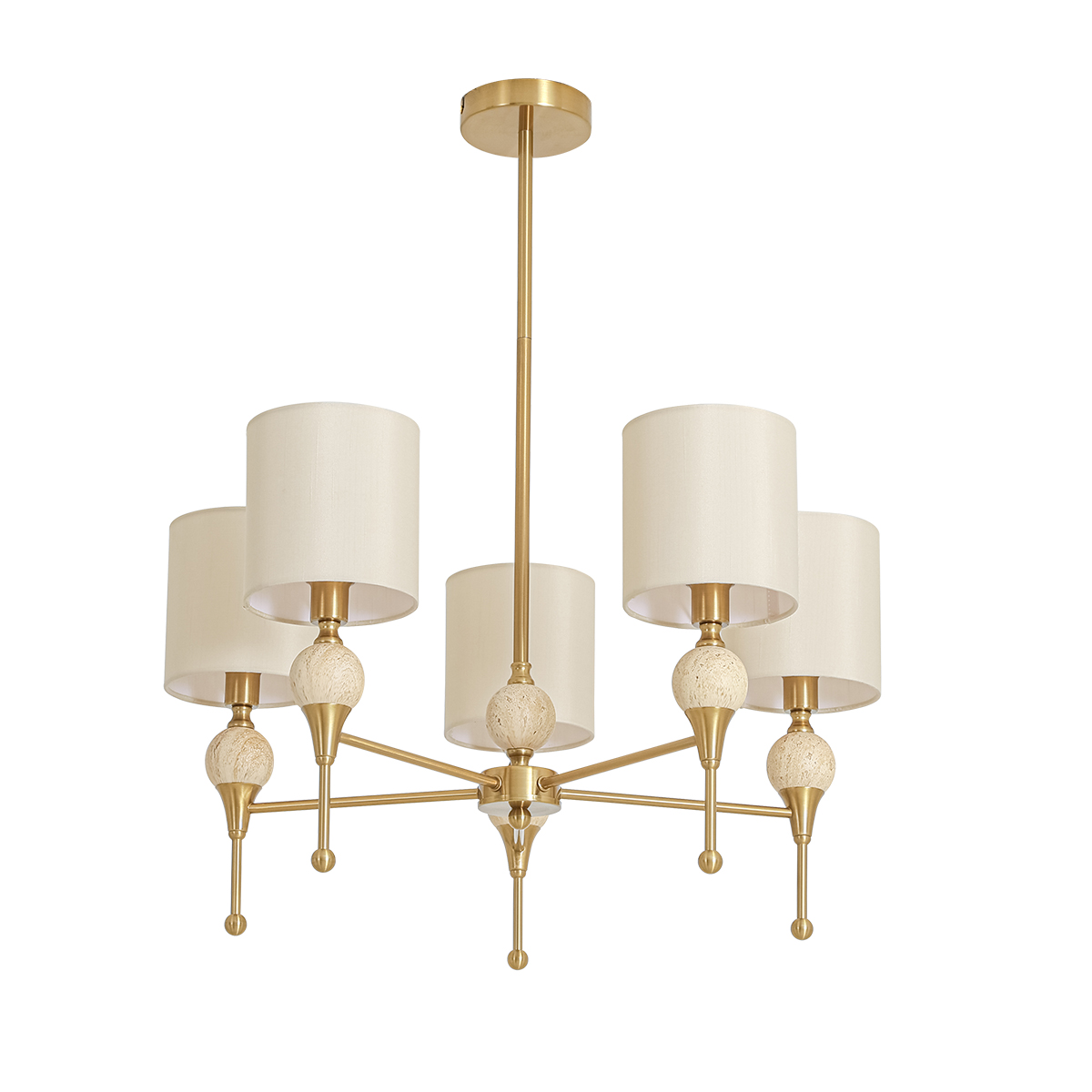 Люстра на штанге Lumion Classi Traveris 8415/5 в Санкт-Петербурге