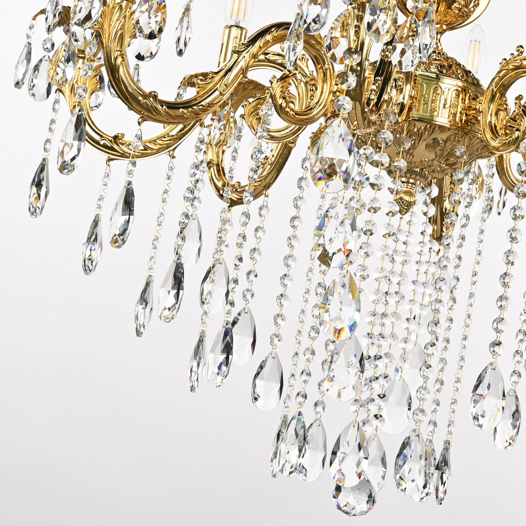 Подвесная люстра Bohemia Ivele Crystal AL79101/8/250 B G в Санкт-Петербурге