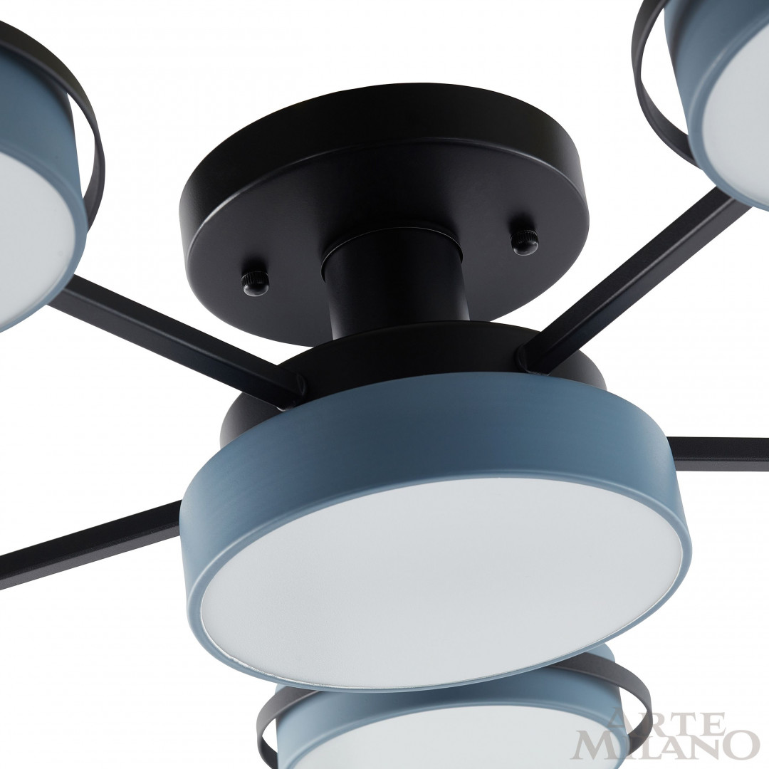 Потолочная люстра Arte Milano Ferrara 250406/5+1 Gr в Санкт-Петербурге