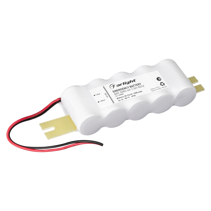 Аккумуляторная батарея Arlight BAT-EMG-6V-1.5H-NiCd 035506 в Санкт-Петербурге