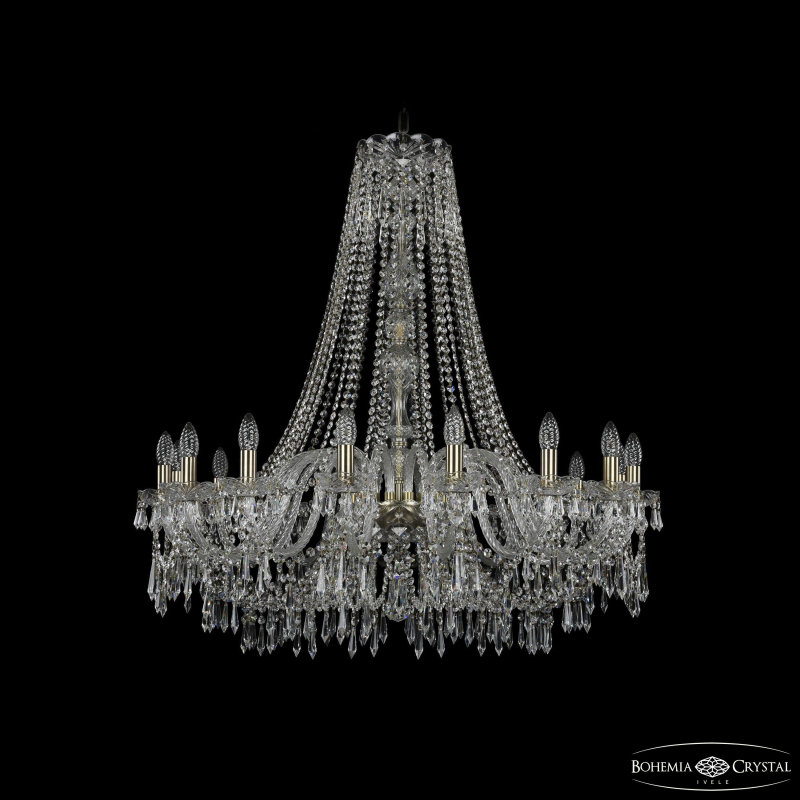 Подвесная люстра Bohemia Ivele Crystal 1403/16/360/h-100 Pa в Санкт-Петербурге