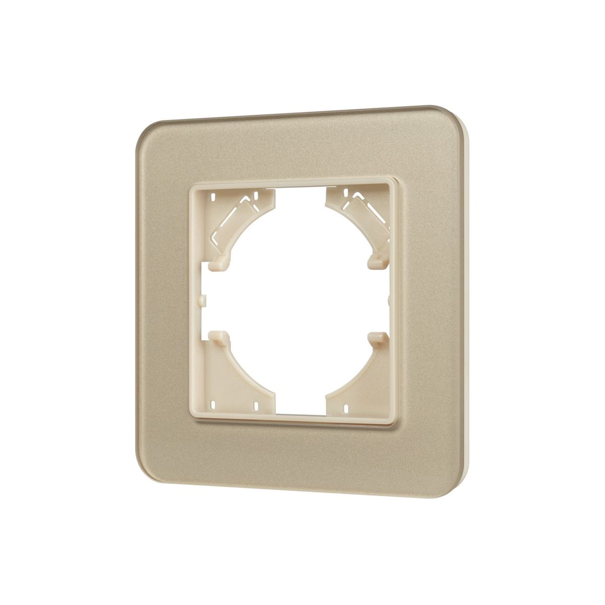 Рамка стеклянная на 1 пост Arlight FRM-OMALI-GS-1-GD 049667 в Санкт-Петербурге
