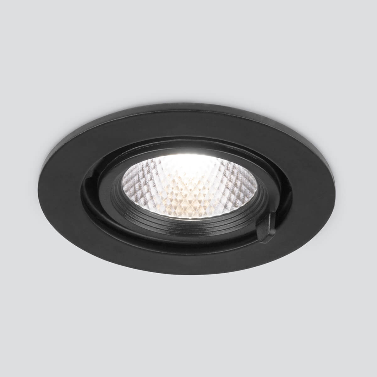 Встраиваемый светодиодный led светильник Elektrostandard 9918 LED 9W 4200K черный 4690389162428 в #REGION_NAME_DECLINE_PP#