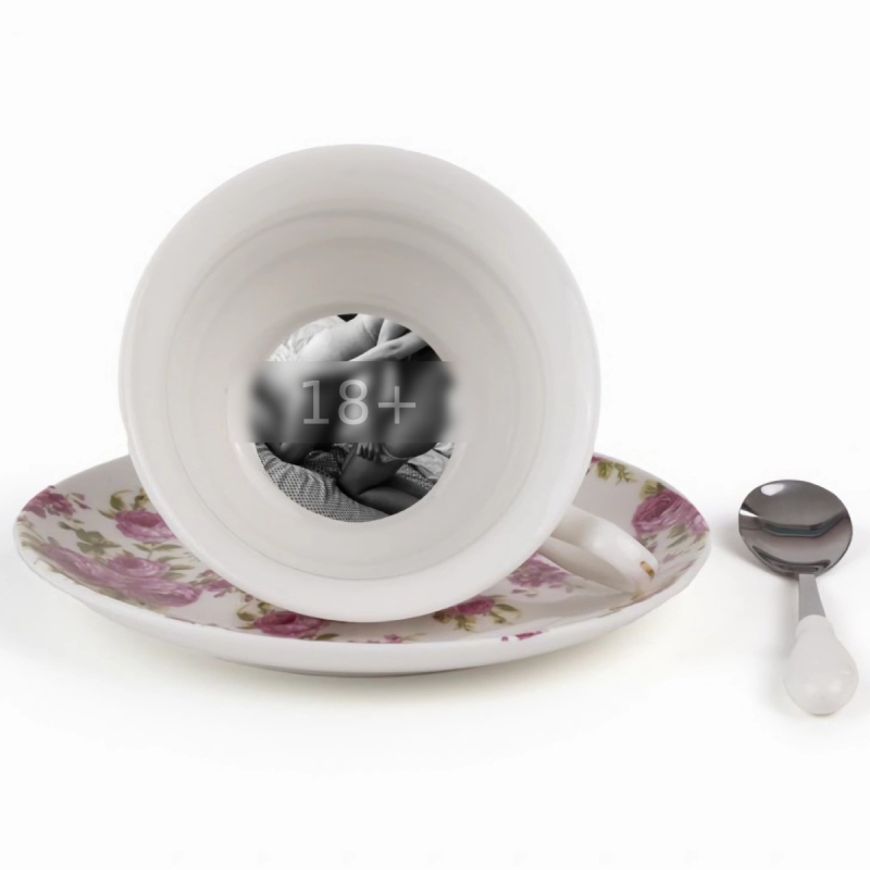 Блюдце с чашкой Lady Tarin Rose Vesta Seletti Guiltless 9977 в Санкт-Петербурге