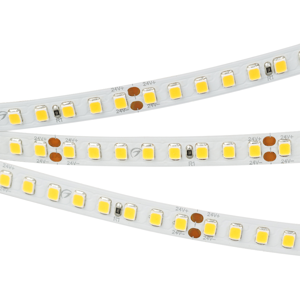 Светодиодная лента Arlight RT-A160-8mm 24V Warm2400 (12 W/m, IP20, 2835, 5m) (Arlight, высок.эфф.150 лм/Вт) 028561(2) в Санкт-Петербурге