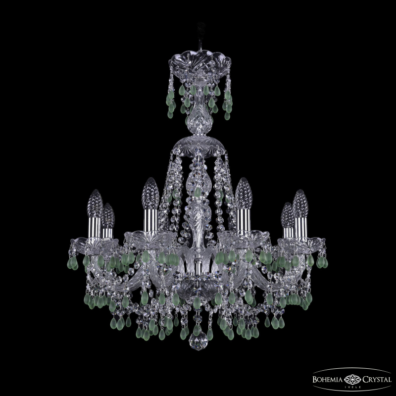 Подвесная люстра Bohemia Ivele Crystal 1410/8/195/XL-66 Ni V5001 в Санкт-Петербурге