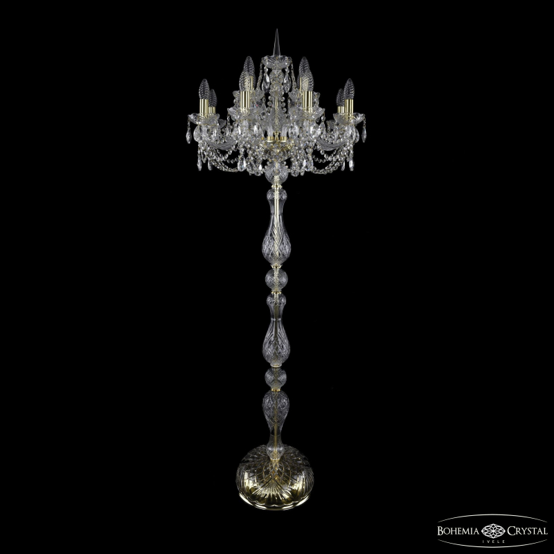 Торшер Bohemia Ivele Crystal 1406T1/8+4/195-165 G в Санкт-Петербурге