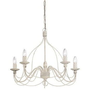 Подвесная люстра Ideal Lux Corte SP5 Bianco Antico 005881 в Санкт-Петербурге