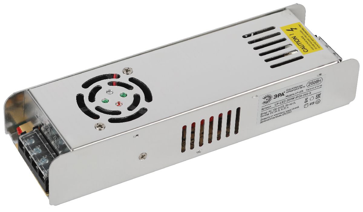 Блок питания Эра 200Вт DC24В 8.33A IP20 LP-LED-200W-IP20-24V-S Б0061132 в Санкт-Петербурге