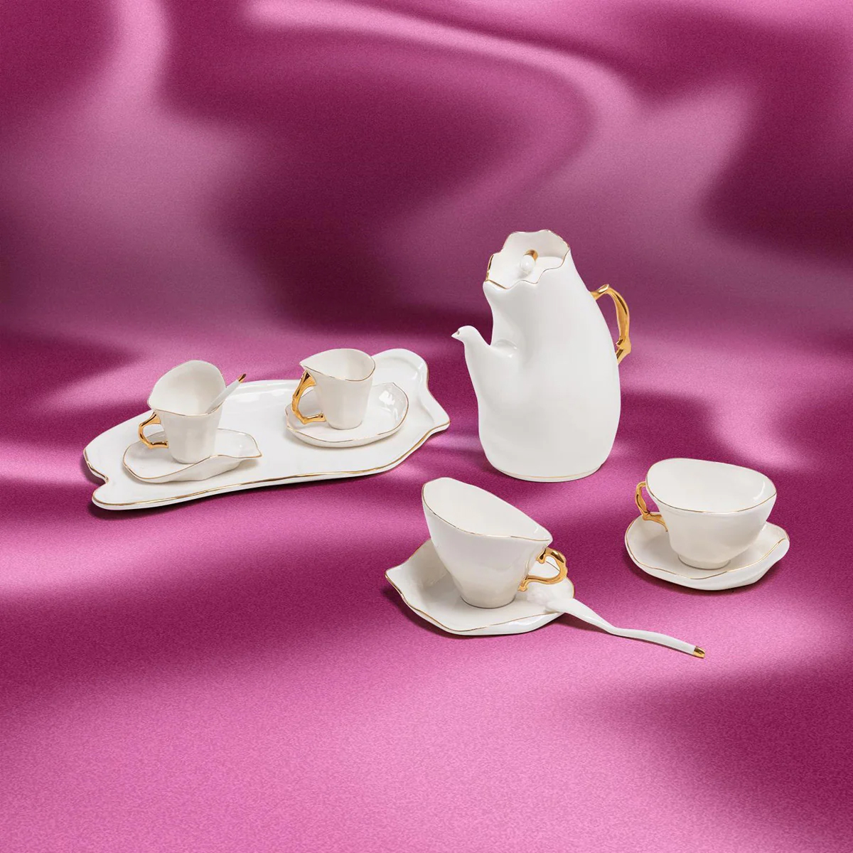Блюдце с чашкой (2 шт.) Seletti Meltdown 9595 в Санкт-Петербурге