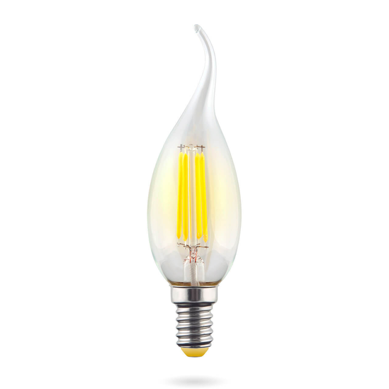 Лампа светодиодная Voltega E14 6W 4000К шар прозрачный VG10-CW1E14cold6W-F 7018 в Санкт-Петербурге