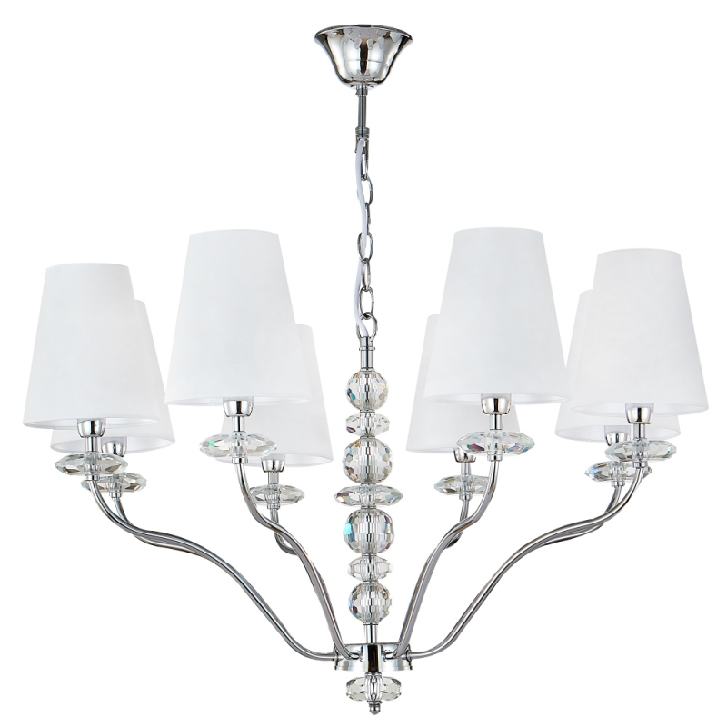 Подвесная люстра Crystal Lux ARMANDO SP8 CHROME в #REGION_NAME_DECLINE_PP#