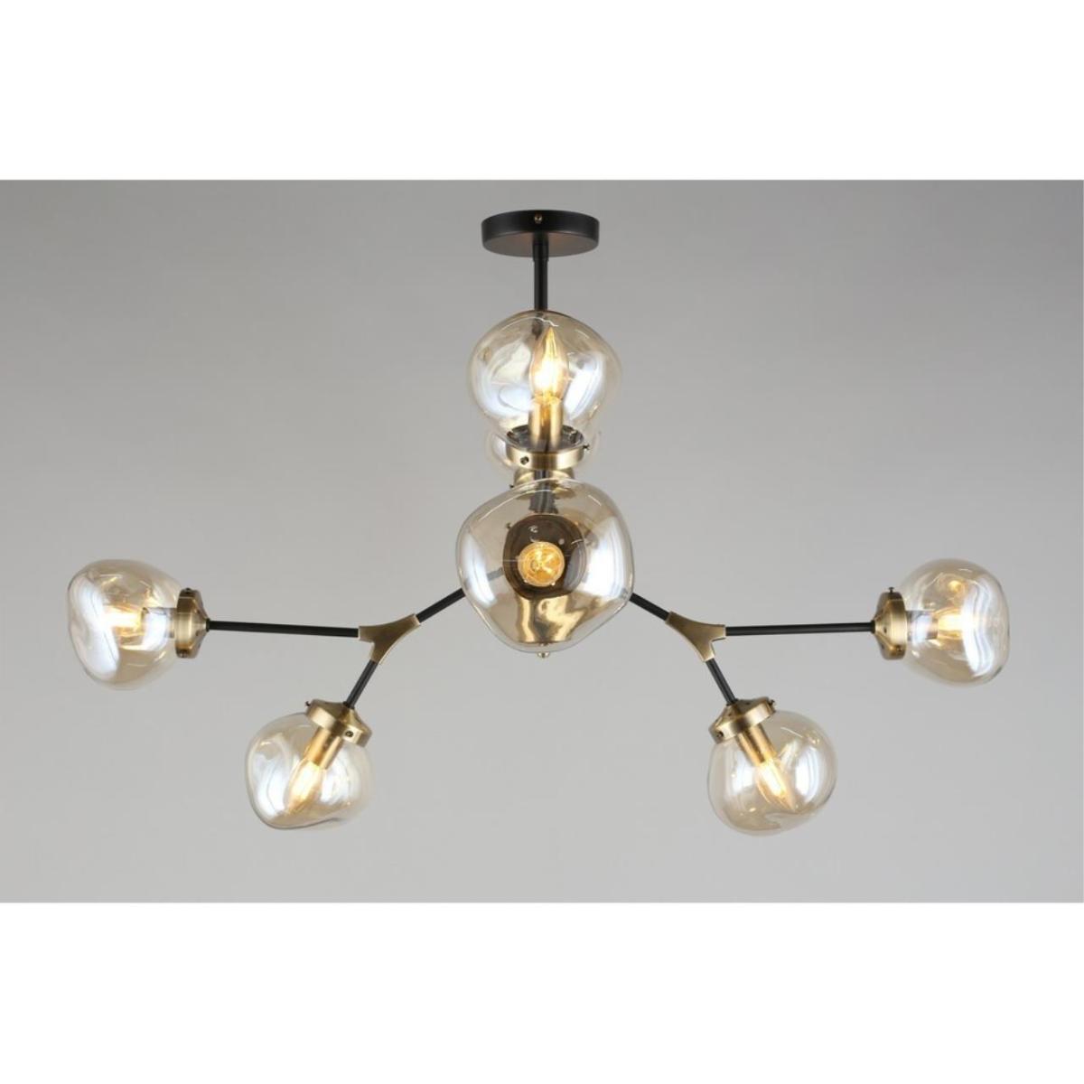 Люстра на штанге Omnilux Crotone OML-95107-08 в Санкт-Петербурге