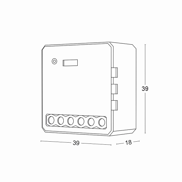 Диммер двухканальный Ledron QS-Zigbee-D06-TRIAC-2C 00000019223 в Санкт-Петербурге