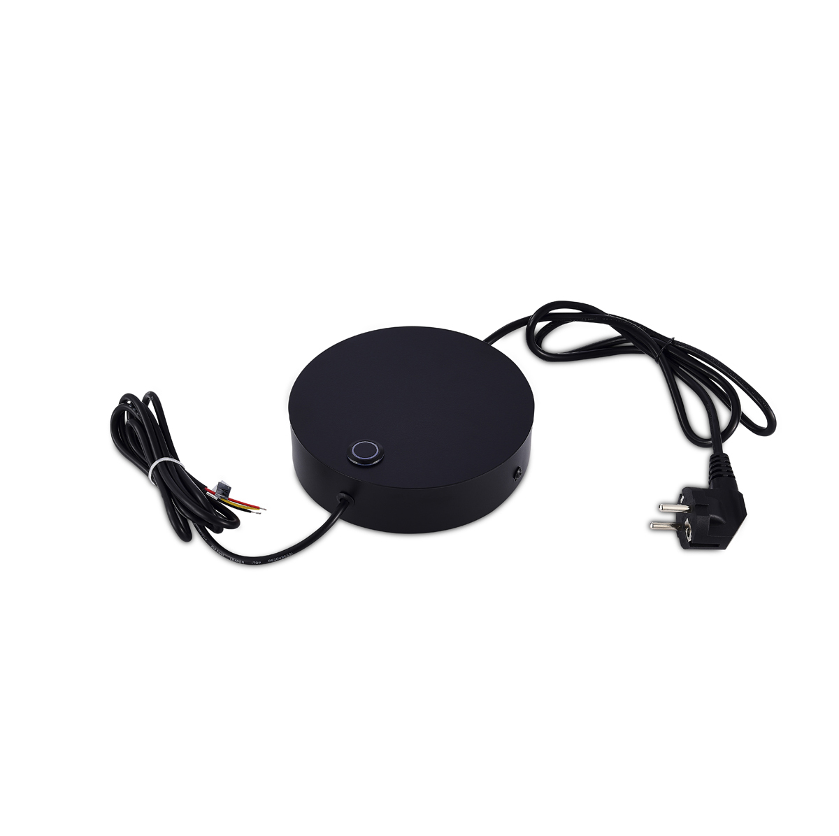 Блок питания L8HF с основанием Donolux DC 24В 60В, D150xH37, 4 мм, черный Driver 60W Scroll Line B в Санкт-Петербурге