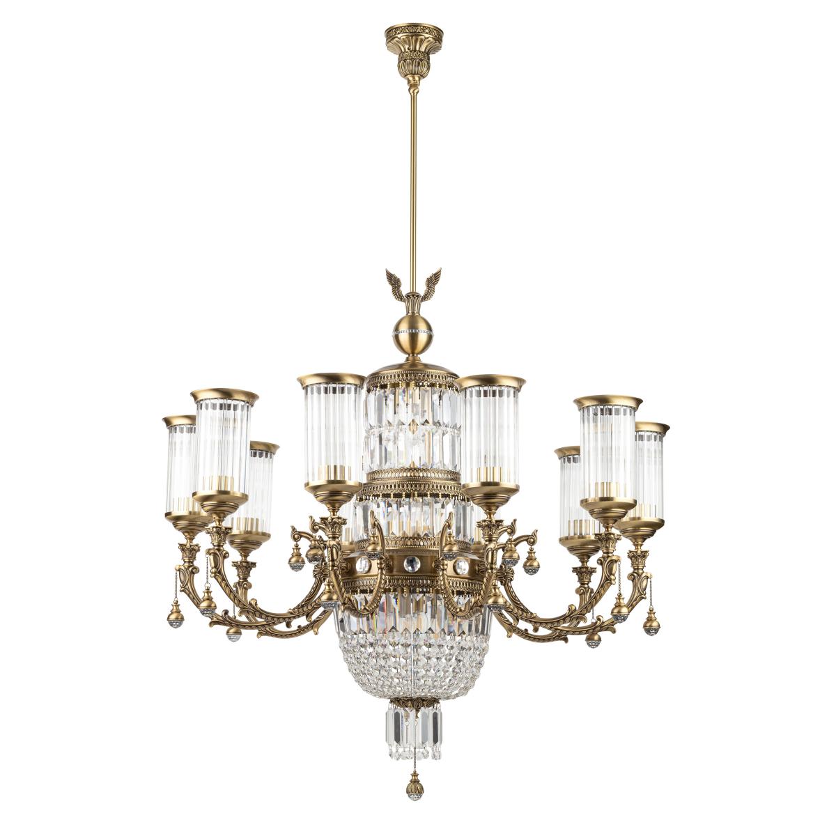 Люстра на штанге Kutek SIENNA-CRYSTAL SWAROVSKI SIE-ZW-10(P) в #REGION_NAME_DECLINE_PP#