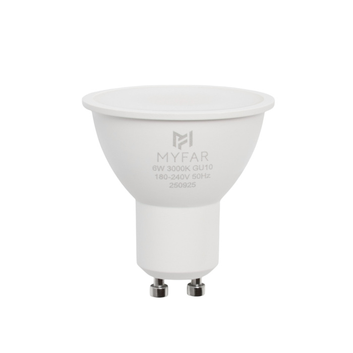 Лампа светодиодная Myfar Базиc GU10 MB1201GU10-6W3K в Санкт-Петербурге