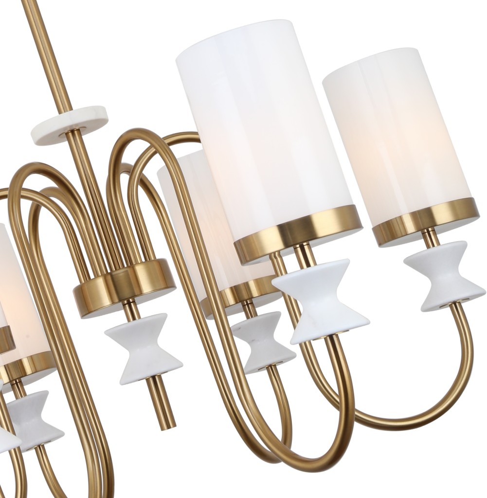 Люстра на штанге Stilfort Мрамарис 1054/05/06P в Санкт-Петербурге