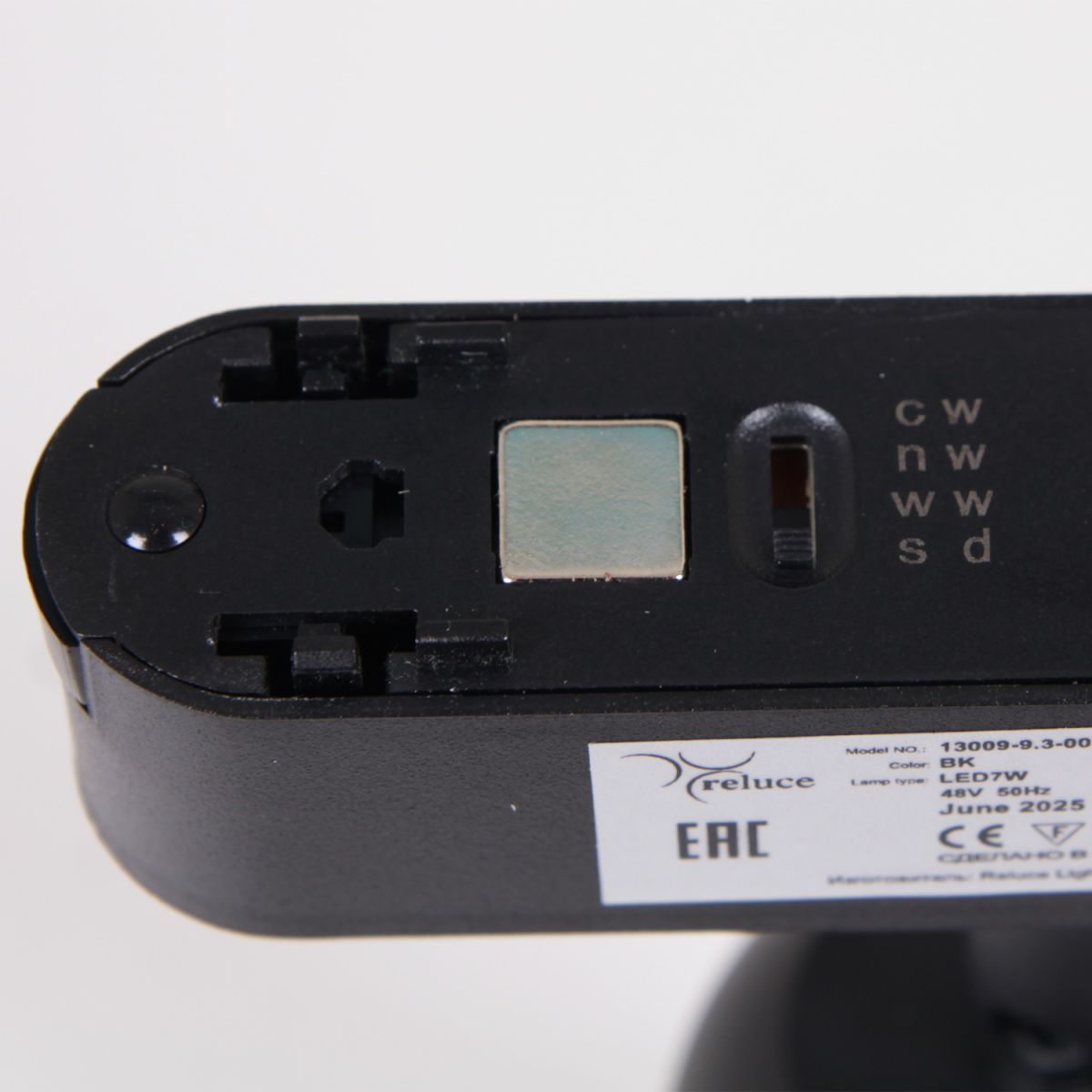 Трековый магнитный светильник (CCT+SMART) Reluce 13009-9.3-001UR magnetic Led7W BK CCT+SMART в Санкт-Петербурге