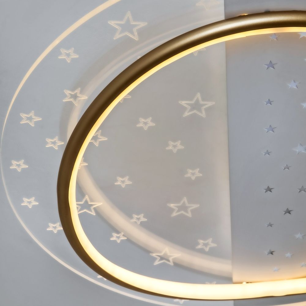 Потолочный светильник LED4U L1036-480 GD в Санкт-Петербурге