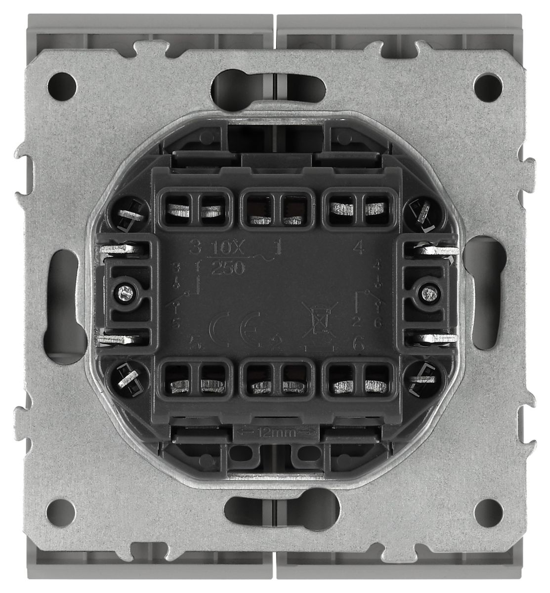 Переключатель Эра Arktik 16-1106-03 двойной 10АХ-250В алюминий Б0070366 в Санкт-Петербурге