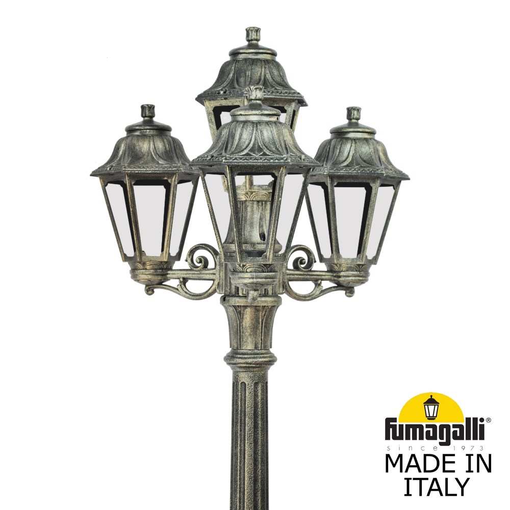 Садово-парковый светильник Fumagalli ARTU BISSO/ANNA 3+1 E22.158.S31.BXE27 в Санкт-Петербурге