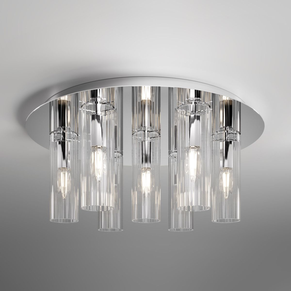 Потолочный светильник Eurosvet Merge 502111/7 хром a071916 в Санкт-Петербурге