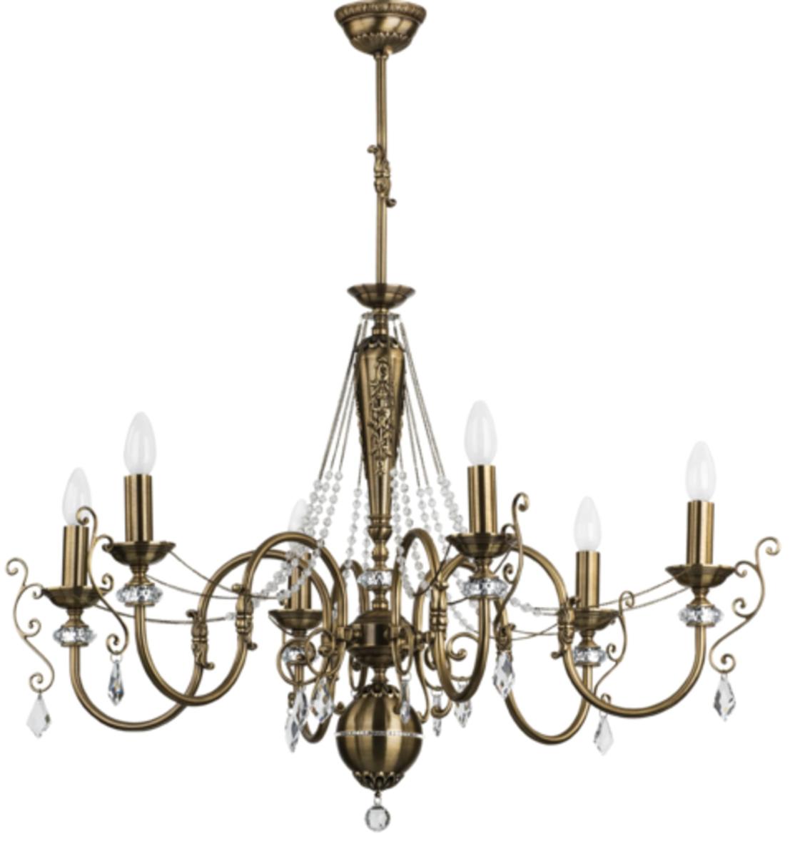 Подвесная люстра Kutek Luca LUC-ZW-6 (P) в #REGION_NAME_DECLINE_PP#