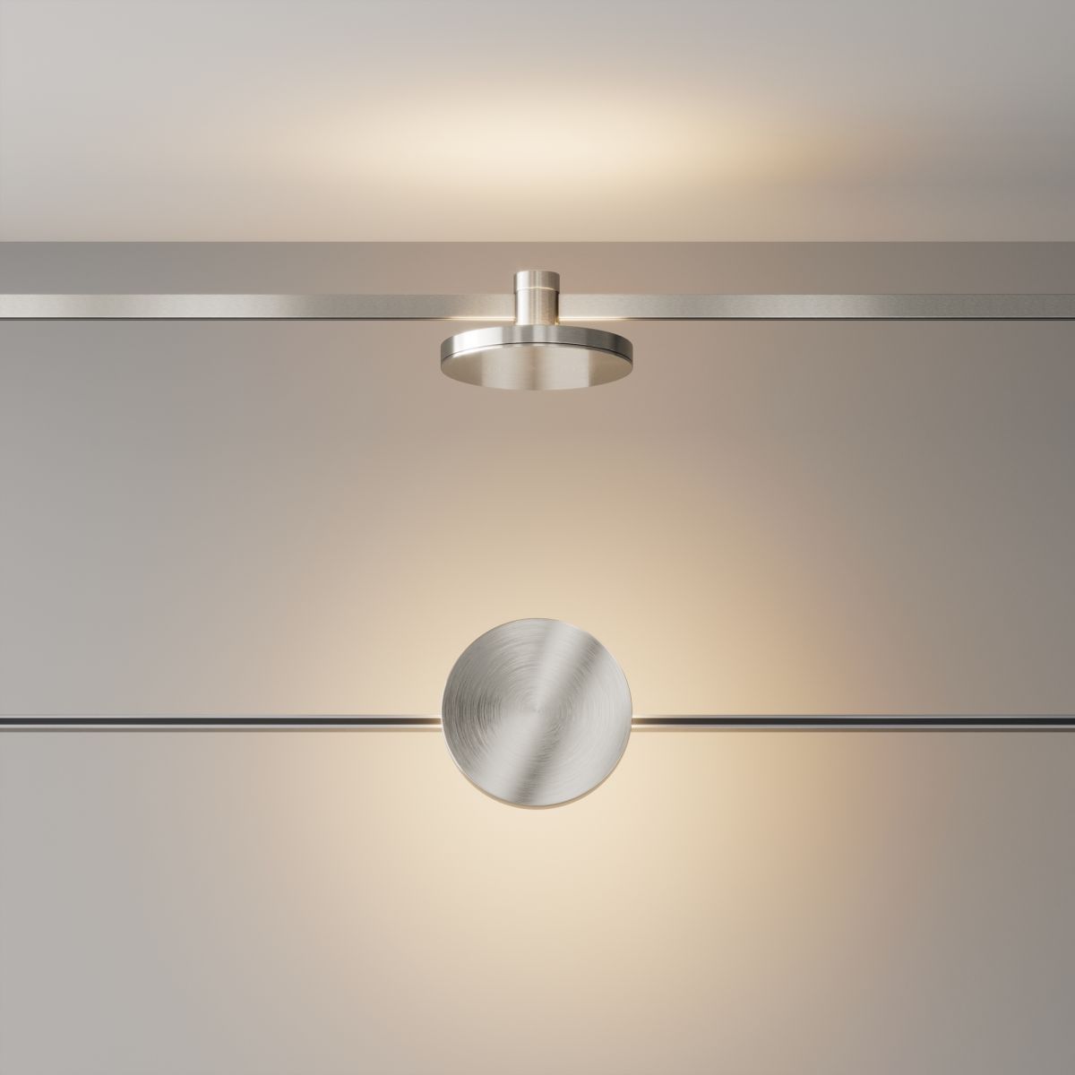 Трековый магнитный светильник Maytoni Technical Plato Flarity TR152-1-7W3K-PT в Санкт-Петербурге
