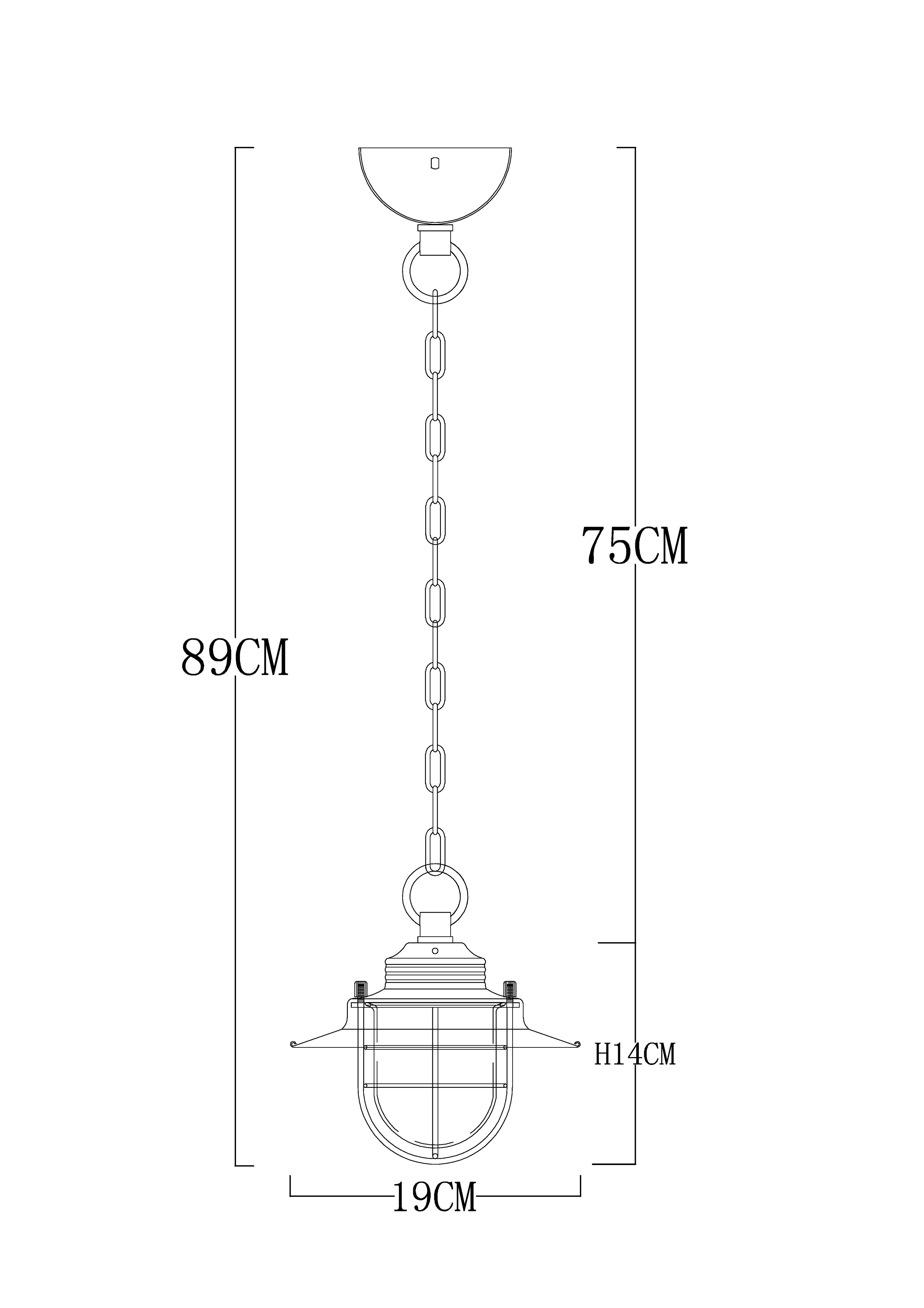 Подвесной светильник Arte Lamp A4579SP-1AB в Санкт-Петербурге